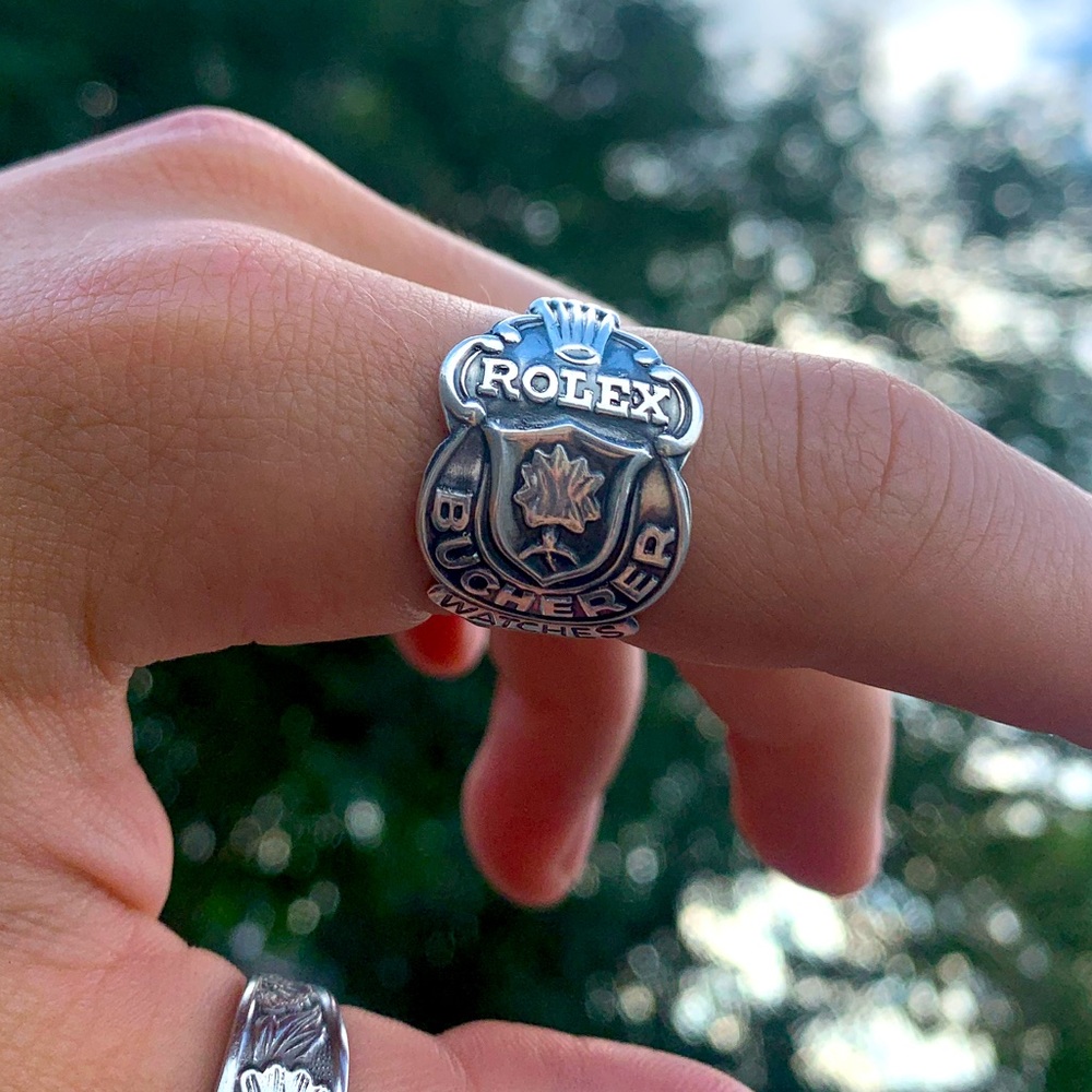 Handmade Rolex Spoon Ring